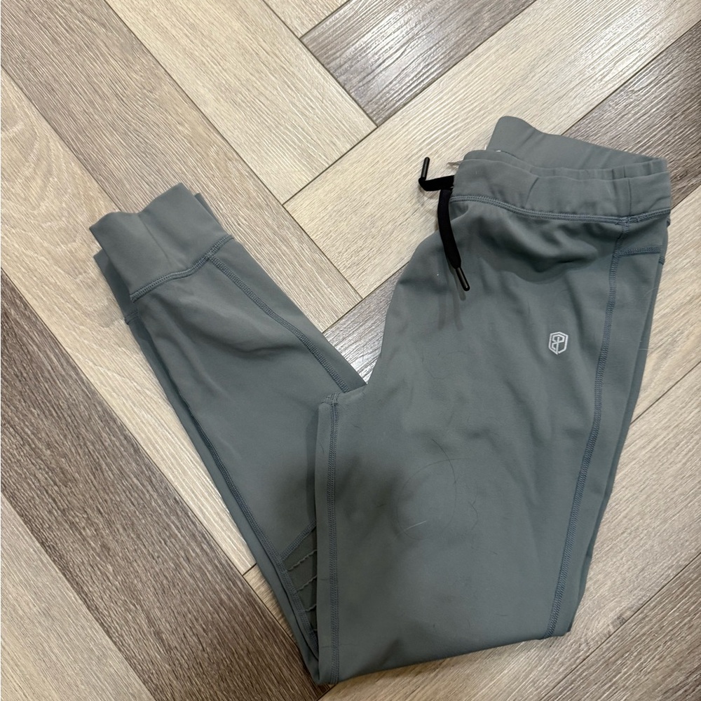 Born Primitive Olive Gray Performance Leggings